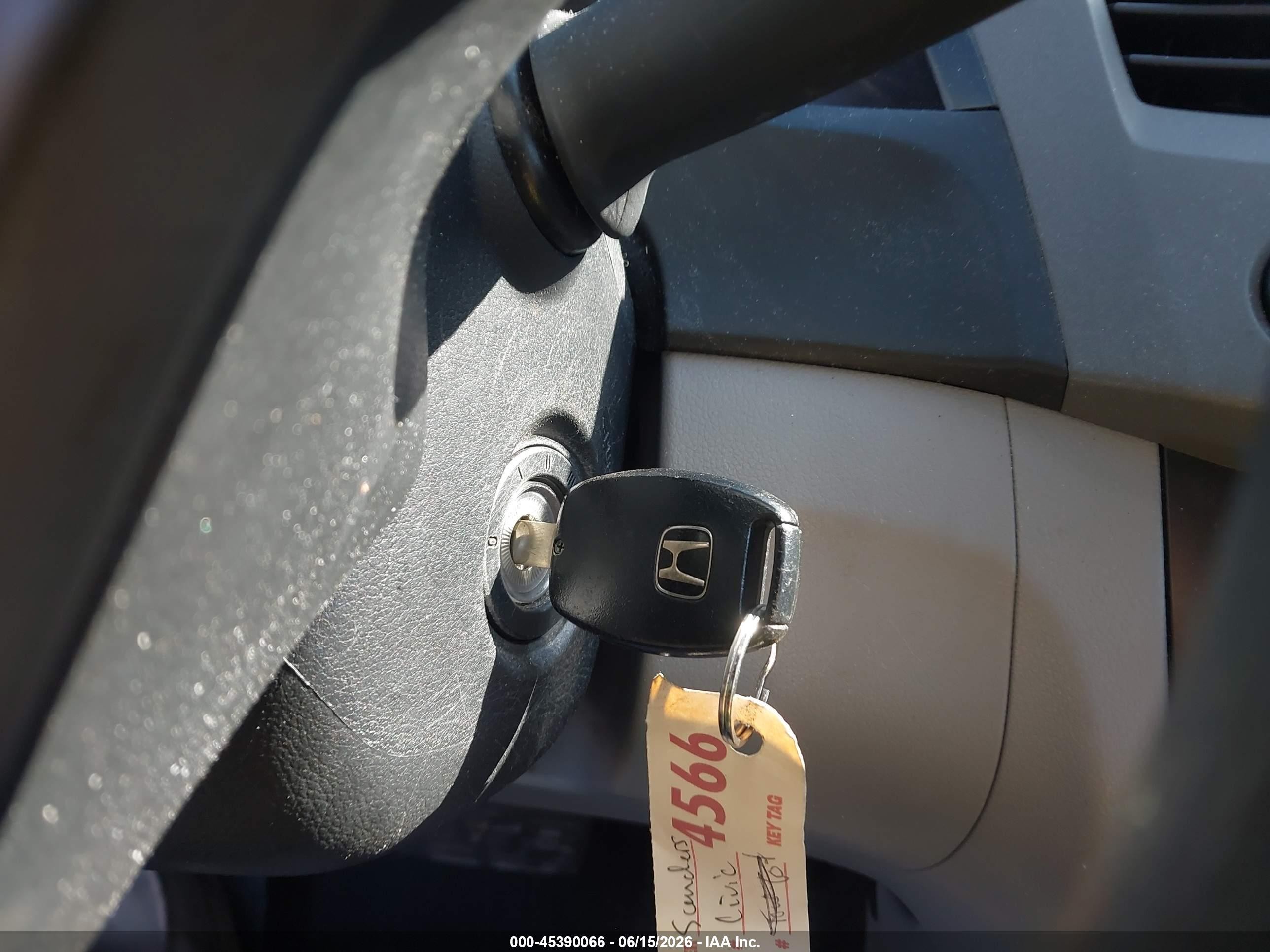 2012 Honda Civic Lx Gray vin: 19XFB2F50CE108729