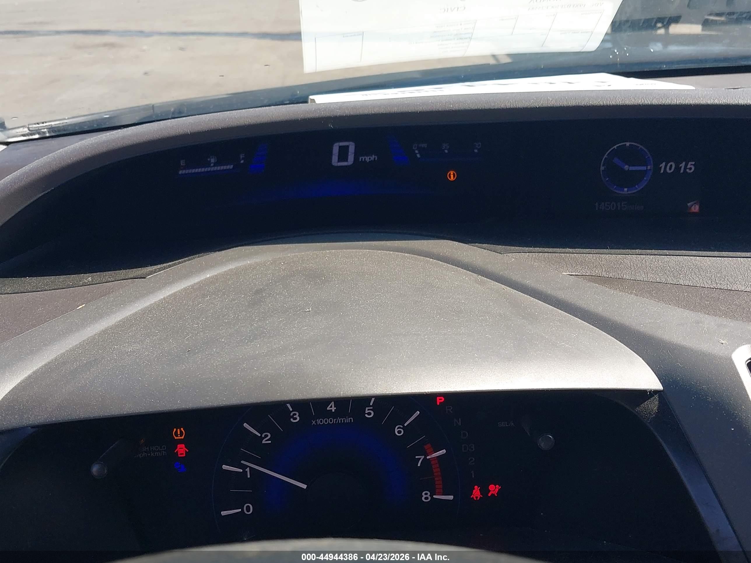 2012 Honda Civic Lx Gray vin: 19XFB2F50CE325584