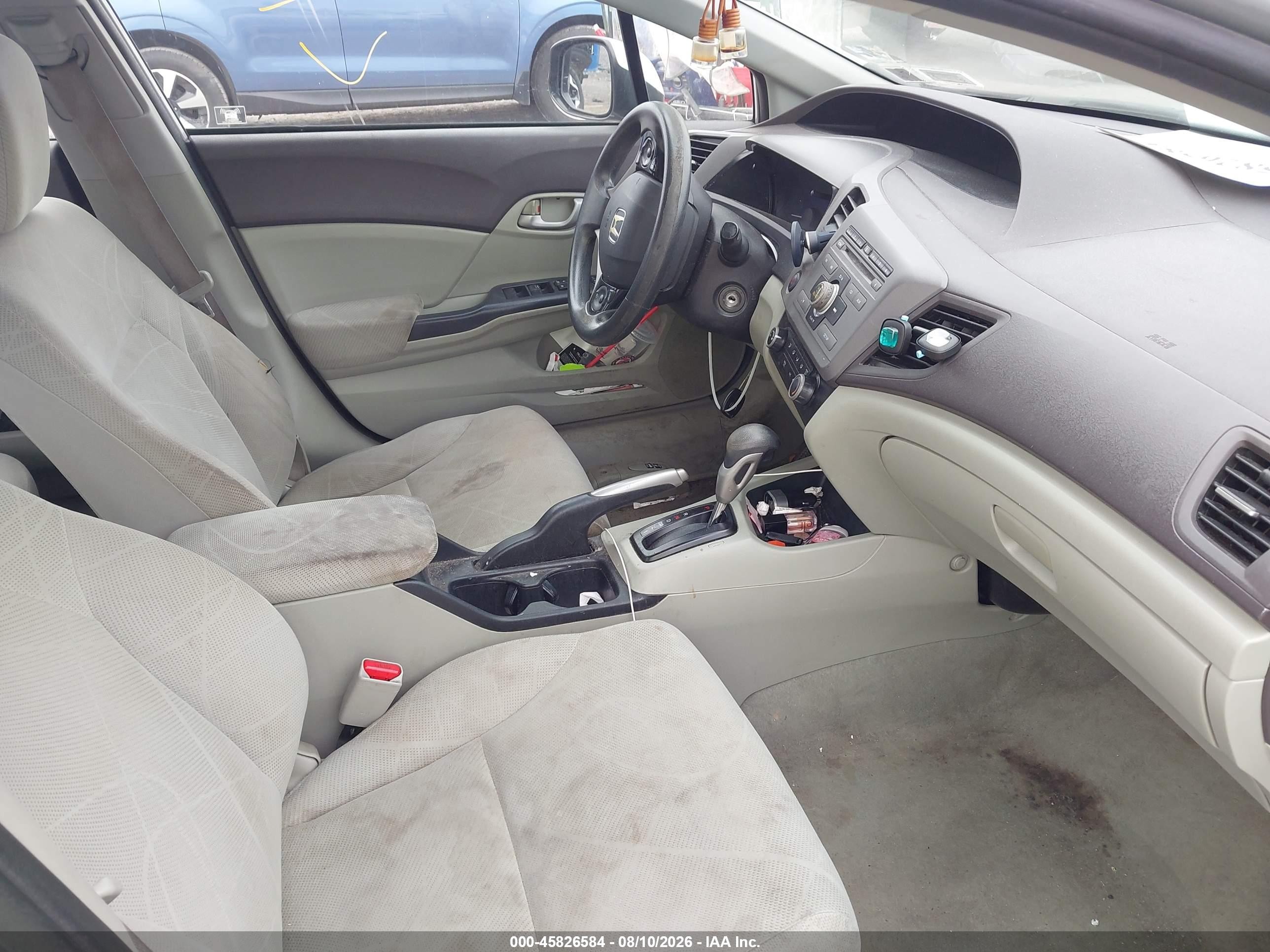 2012 Honda Civic Lx Silver vin: 19XFB2F50CE331644