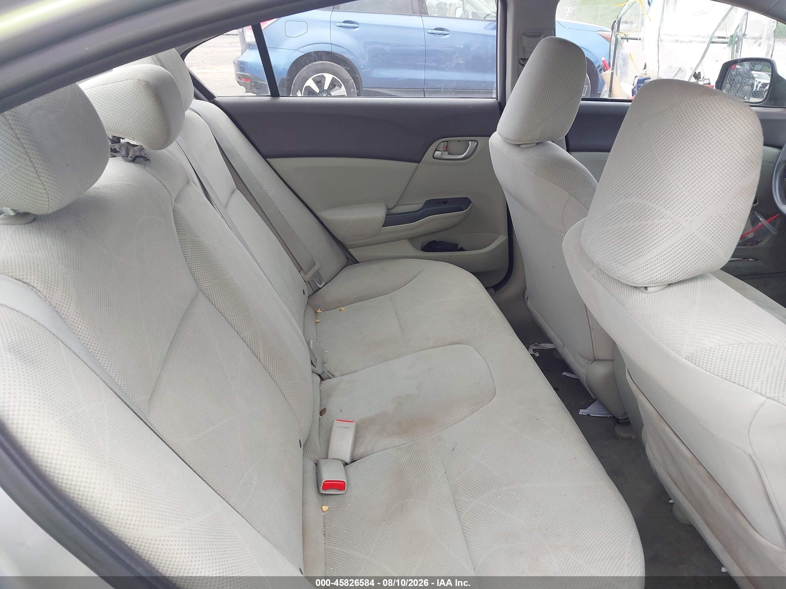 2012 Honda Civic Lx Silver vin: 19XFB2F50CE331644