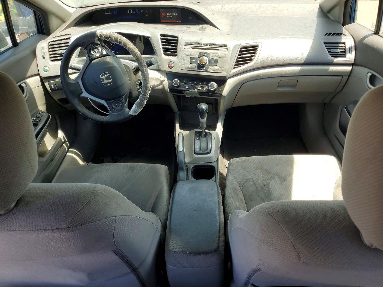 2012 Honda Civic Lx Синий vin: 19XFB2F50CE333197