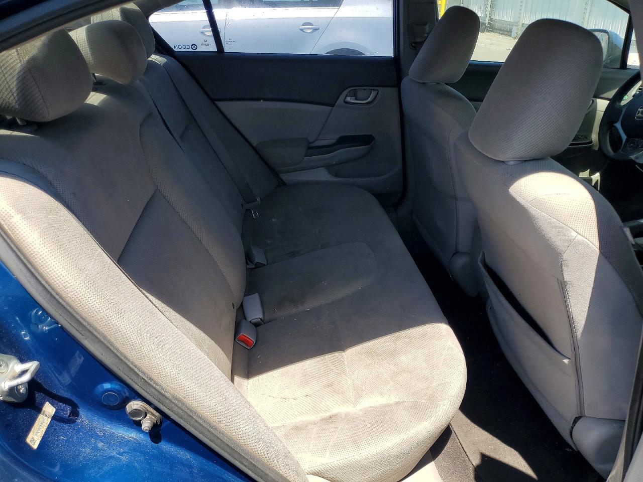 2012 Honda Civic Lx Синий vin: 19XFB2F50CE333197