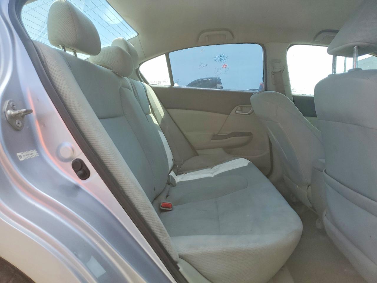2012 Honda Civic Lx Silver vin: 19XFB2F50CE342319
