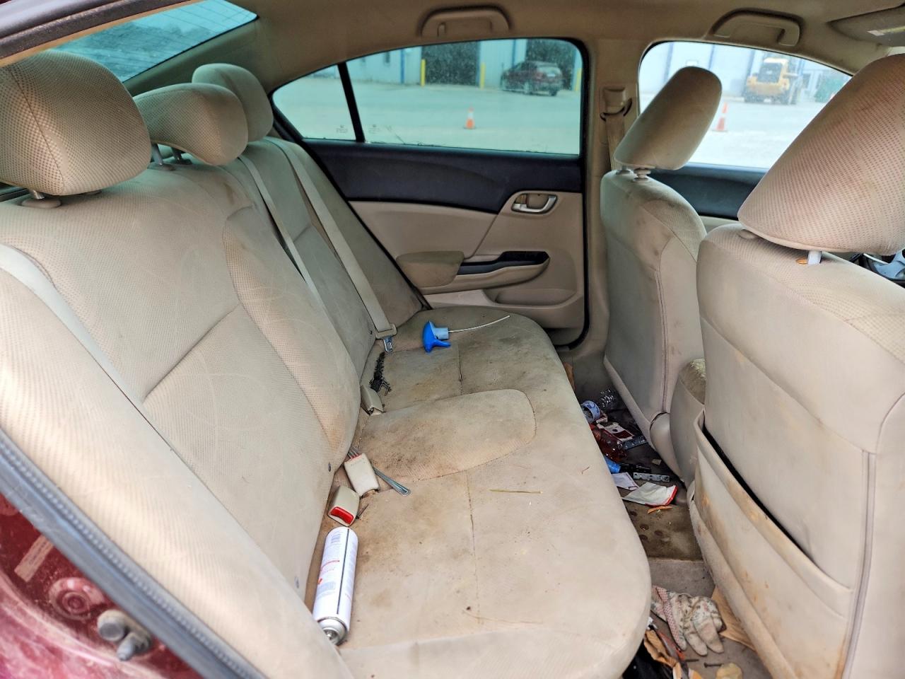 2012 Honda Civic Lx Бордовый vin: 19XFB2F50CE366121