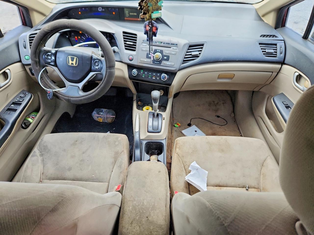 2012 Honda Civic Lx Бордовый vin: 19XFB2F50CE366121