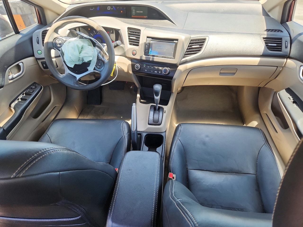 2012 Honda Civic Lx Burgundy vin: 19XFB2F50CE385784