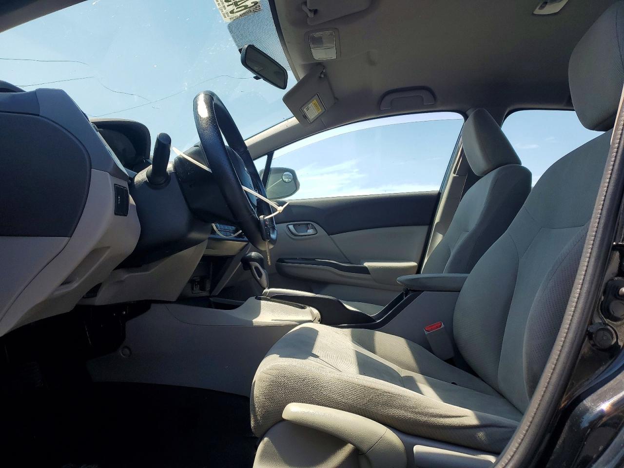 2012 Honda Civic Lx Черный vin: 19XFB2F50CE392766