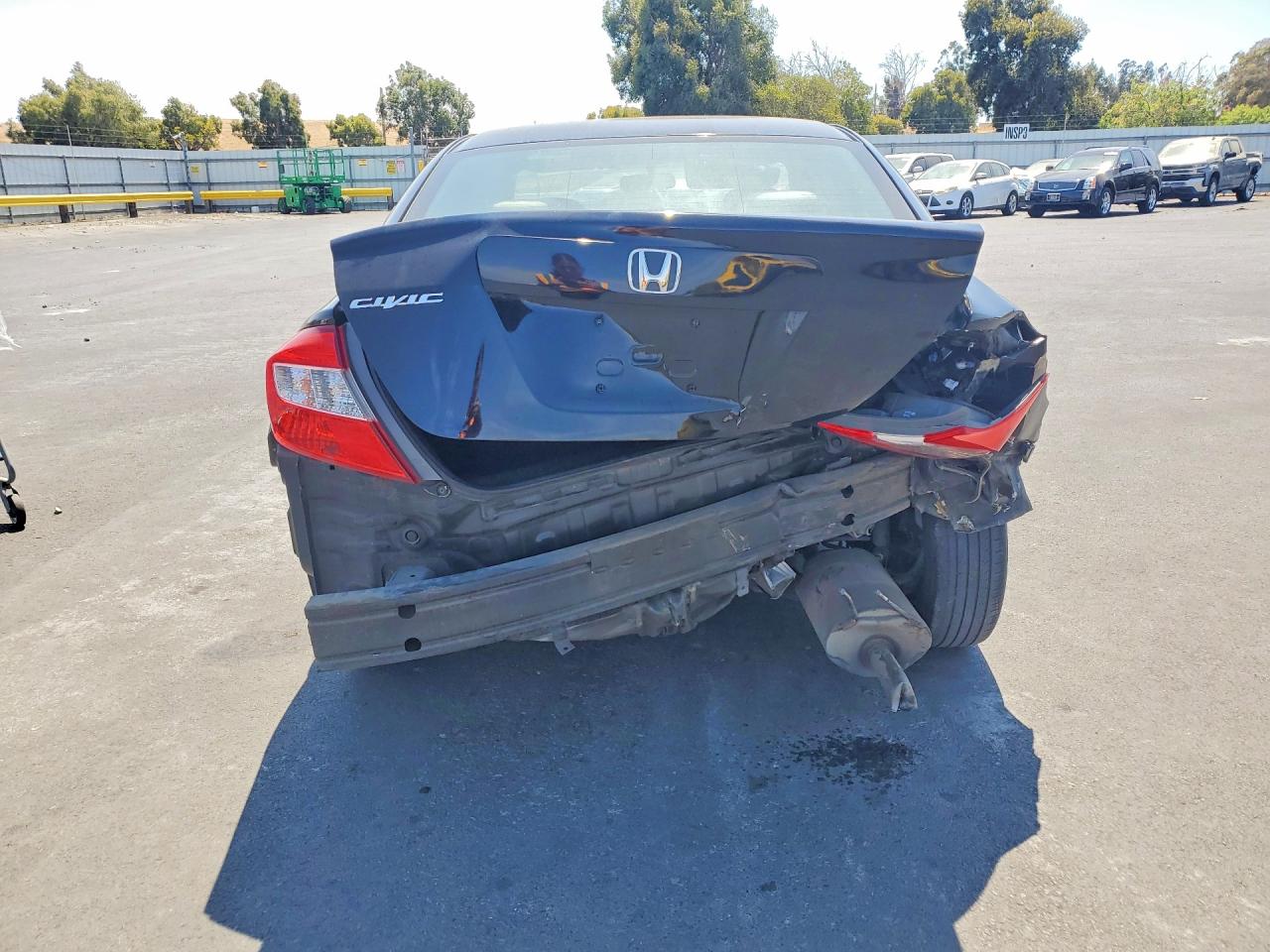 2012 Honda Civic Lx Черный vin: 19XFB2F50CE392766