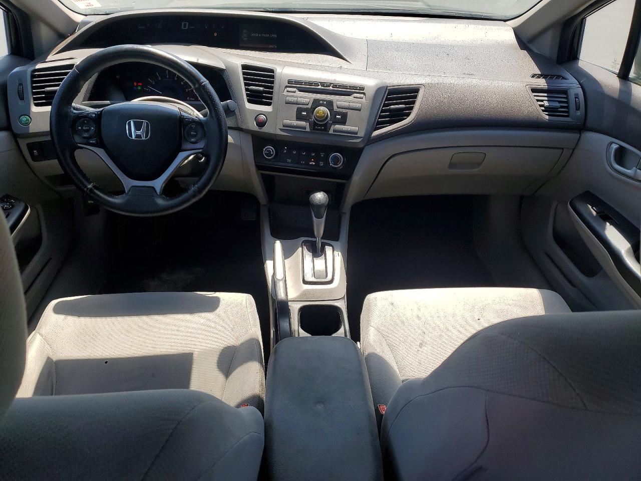 2012 Honda Civic Lx Черный vin: 19XFB2F50CE392766