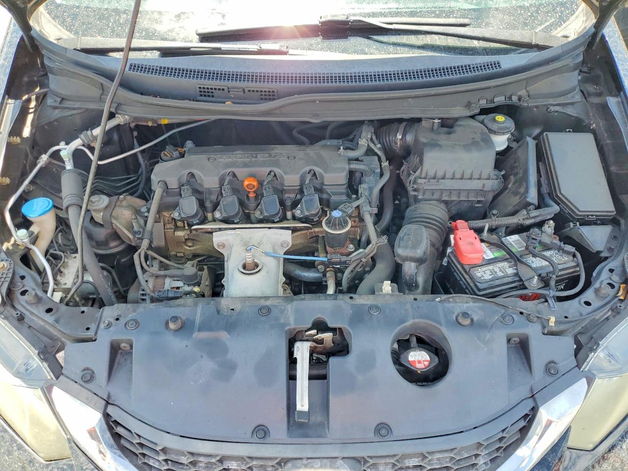 2013 Honda Civic Lx Черный vin: 19XFB2F50DE010382