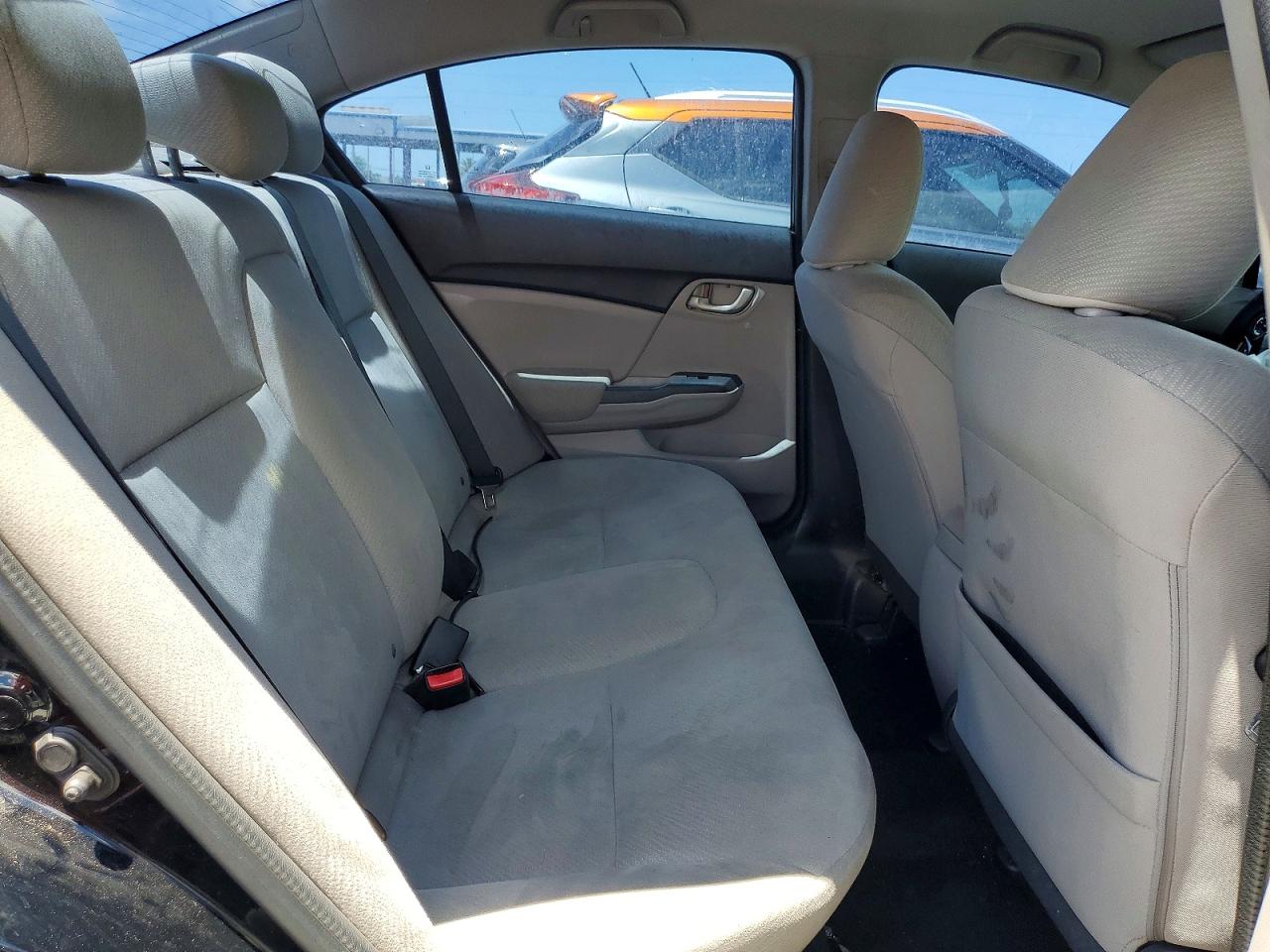 2013 Honda Civic Lx Черный vin: 19XFB2F50DE010382