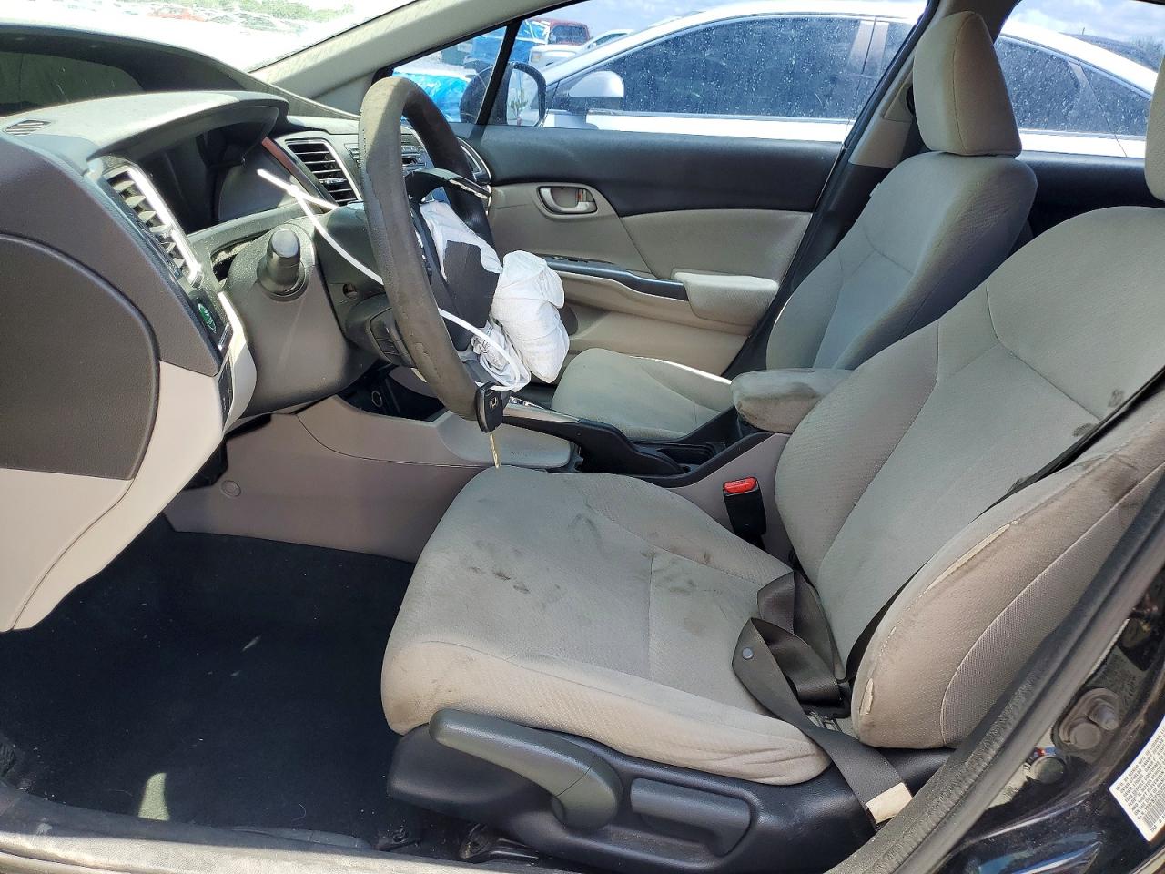 2013 Honda Civic Lx Черный vin: 19XFB2F50DE010382
