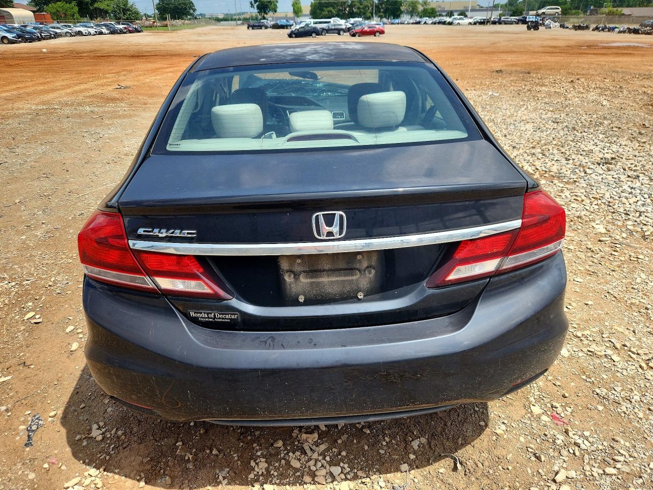 2013 Honda Civic Lx Black vin: 19XFB2F50DE030762