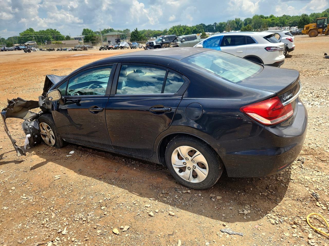 2013 Honda Civic Lx Black vin: 19XFB2F50DE030762