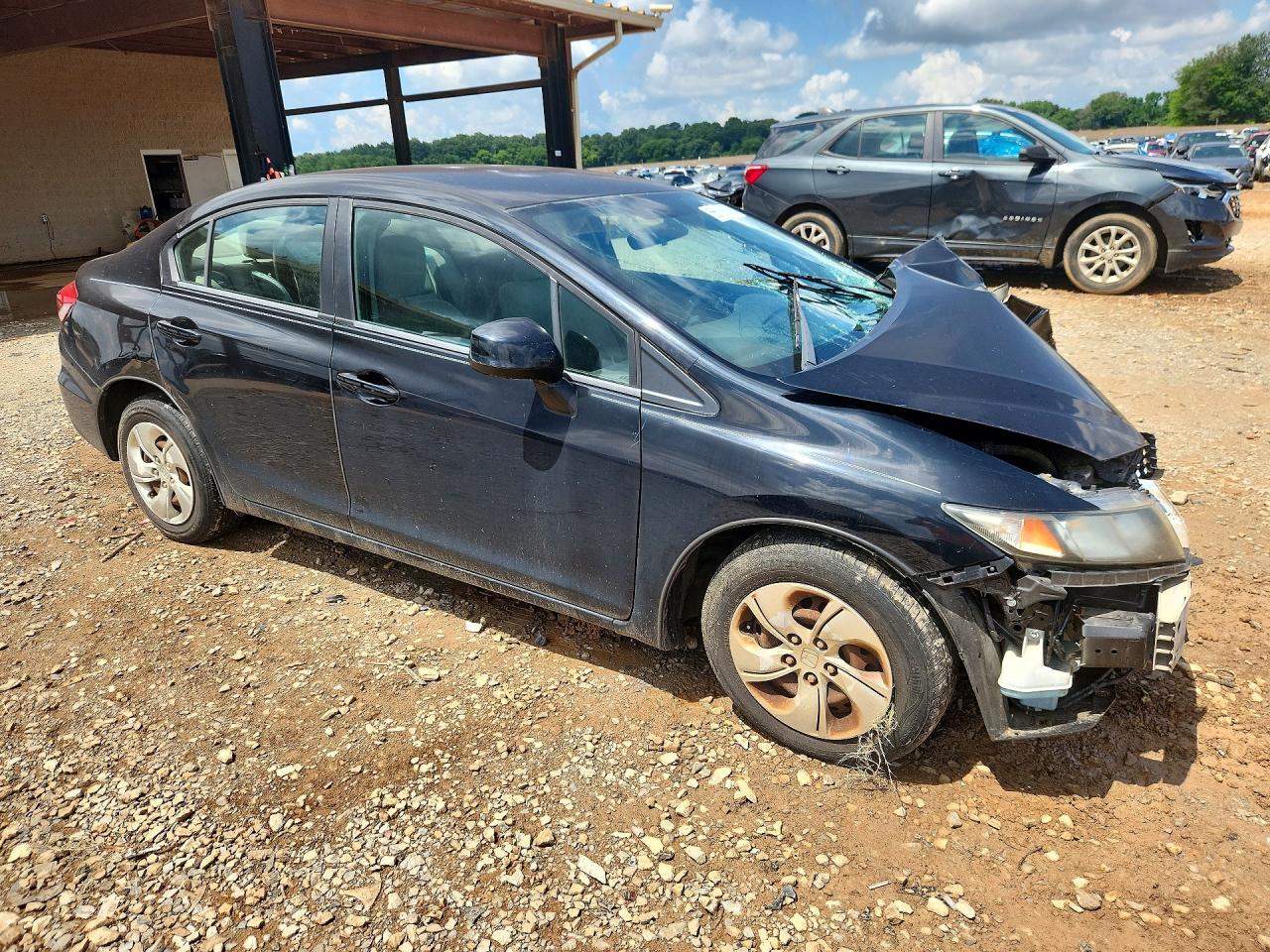 2013 Honda Civic Lx Black vin: 19XFB2F50DE030762