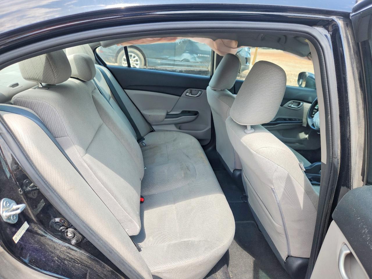 2013 Honda Civic Lx Black vin: 19XFB2F50DE030762