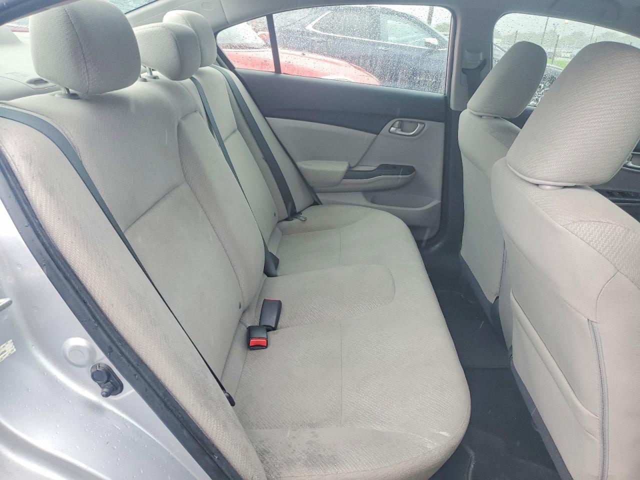 2013 Honda Civic Lx Silver vin: 19XFB2F50DE040093
