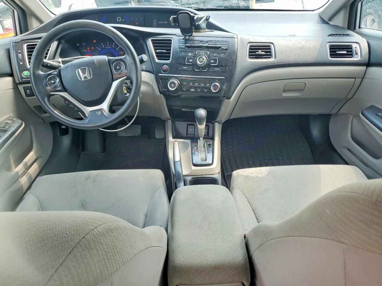 2013 Honda Civic Lx Silver vin: 19XFB2F50DE052860