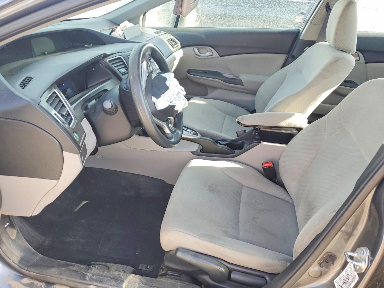 2013 Honda Civic Lx Silver vin: 19XFB2F50DE078486