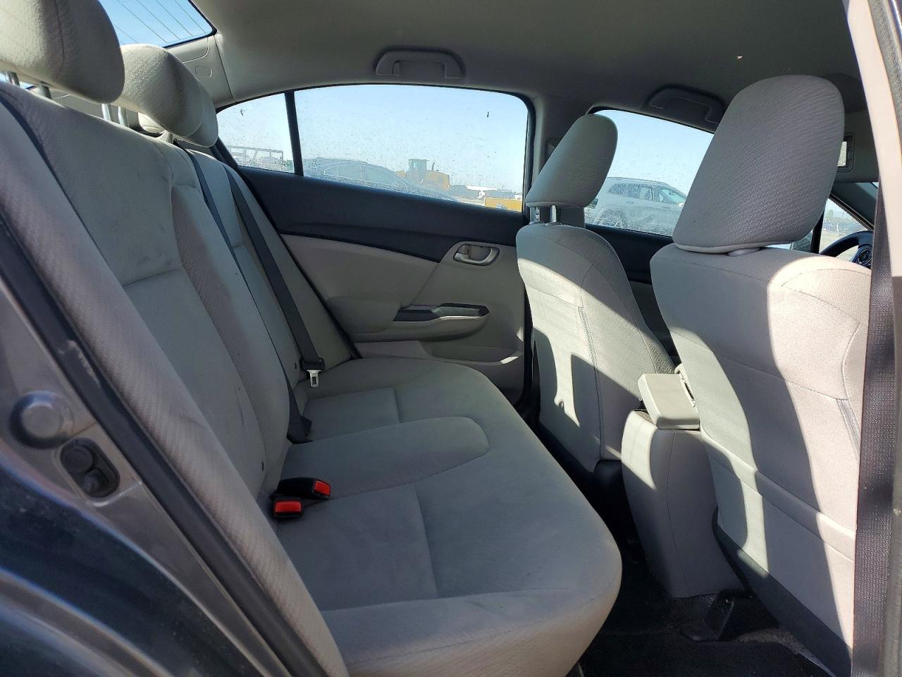 2013 Honda Civic Lx Silver vin: 19XFB2F50DE078486