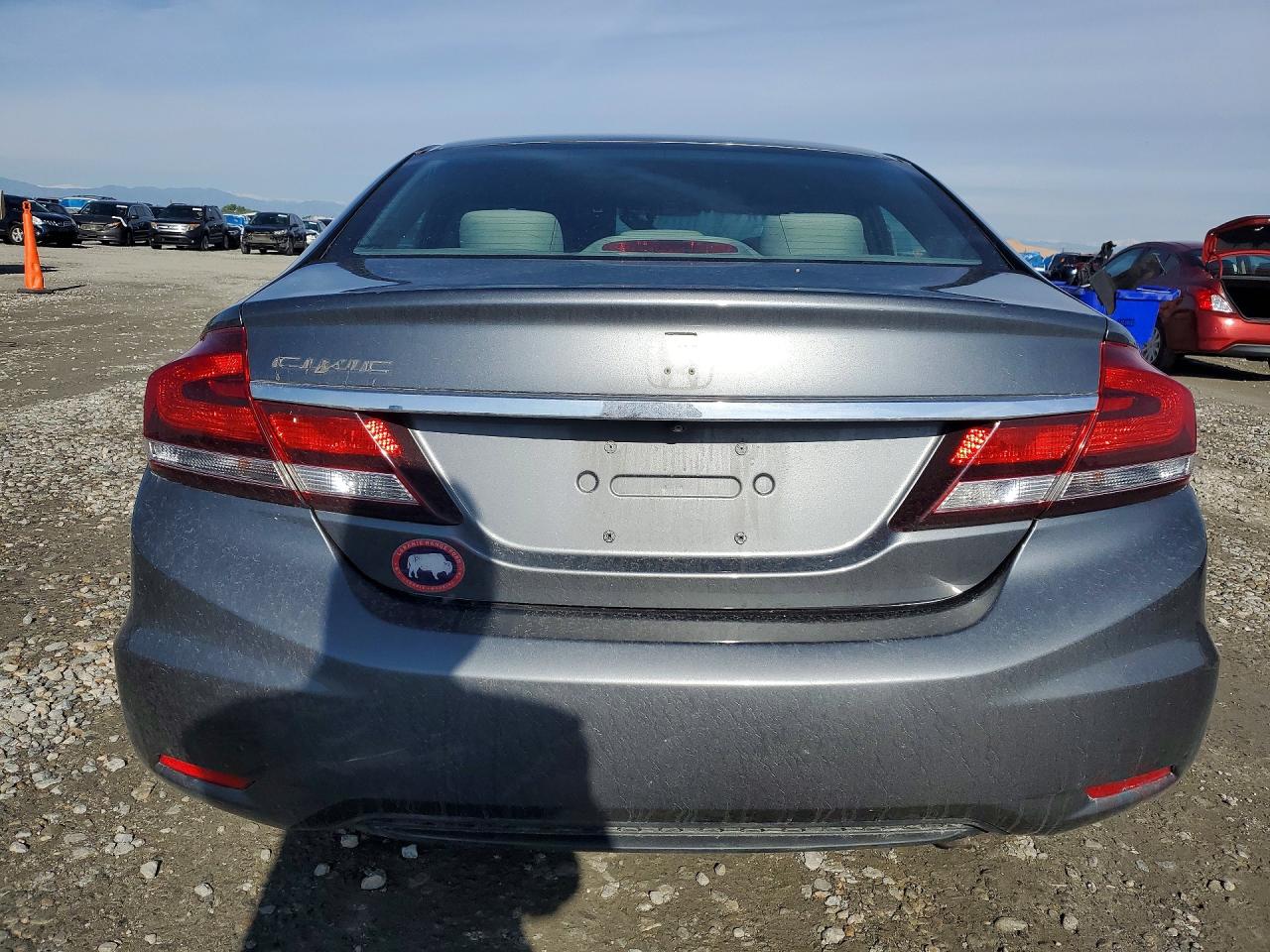 2013 Honda Civic Lx Silver vin: 19XFB2F50DE078486