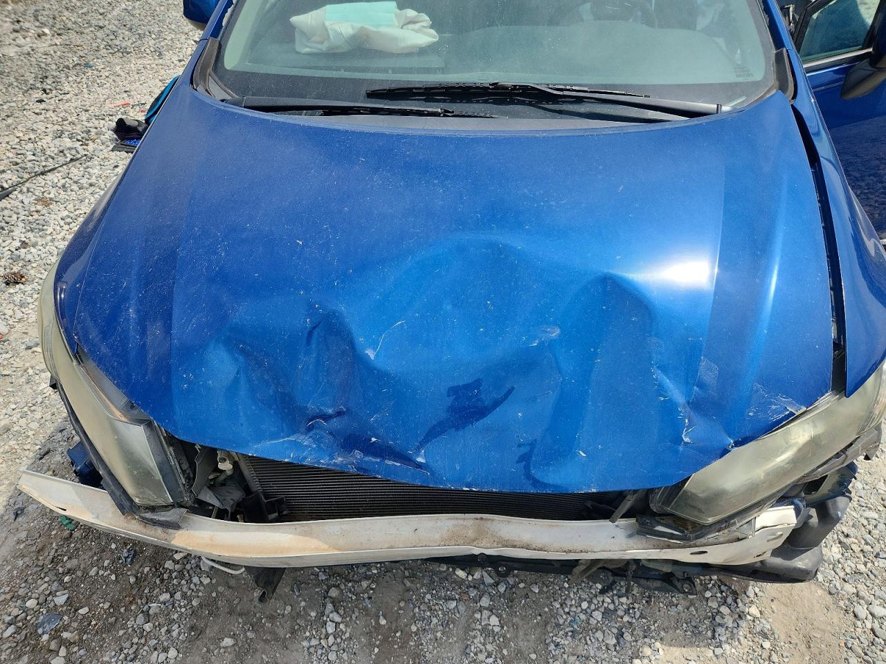 2013 Honda Civic Lx Blue vin: 19XFB2F50DE081162