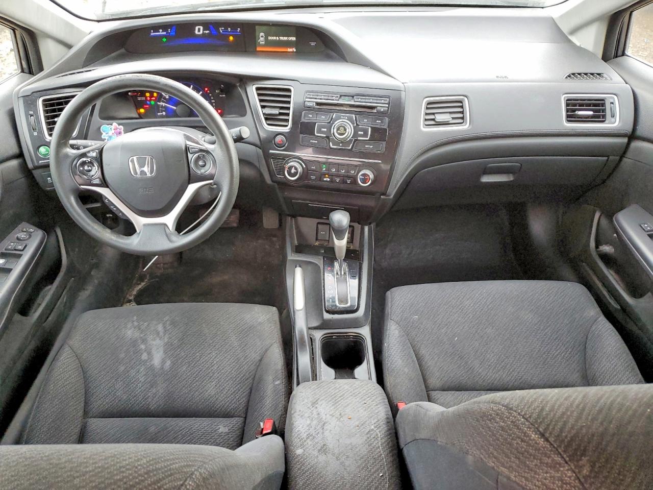 2013 Honda Civic Lx Gray vin: 19XFB2F50DE083509