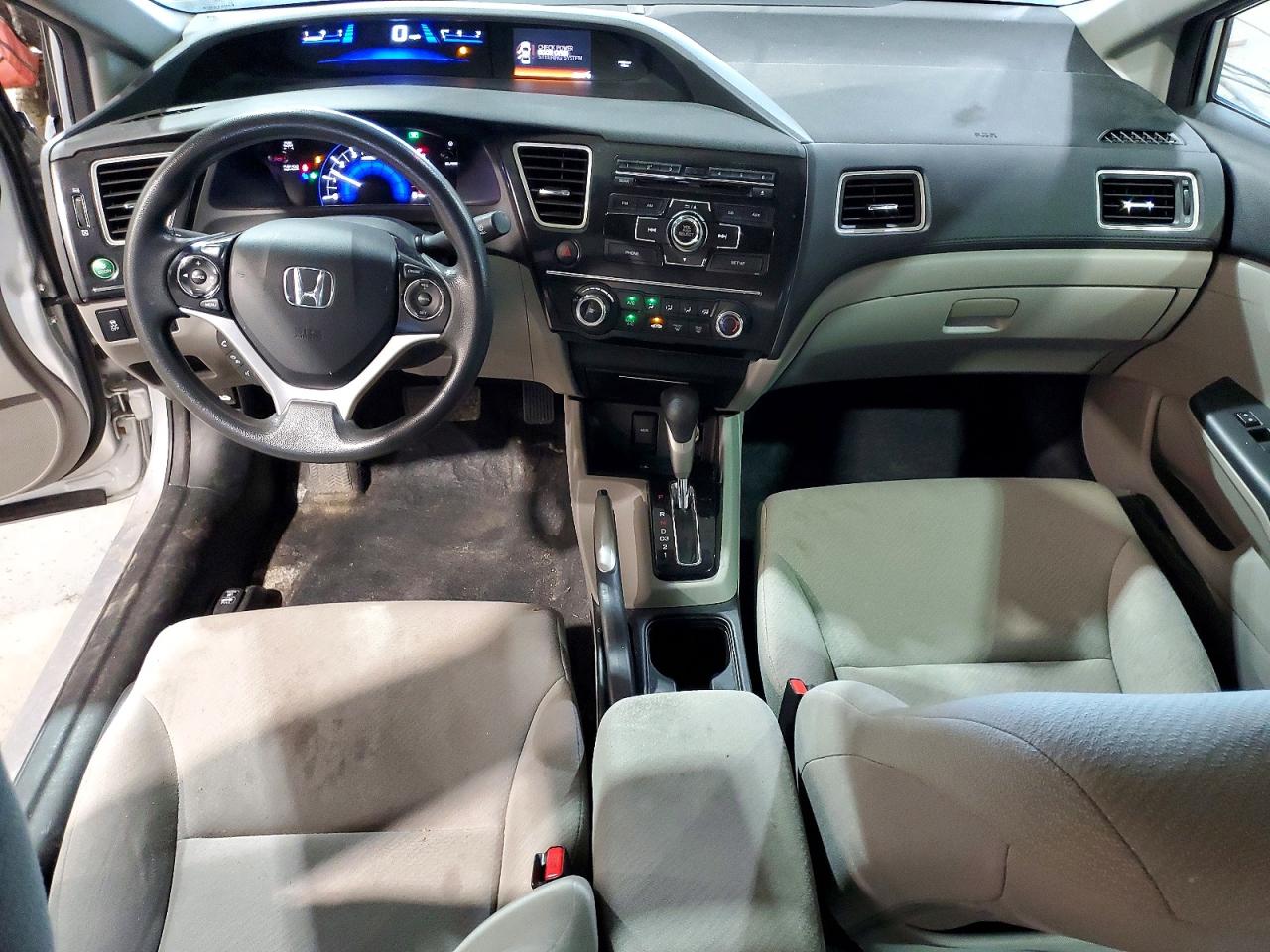 2013 Honda Civic Lx Silver vin: 19XFB2F50DE089312