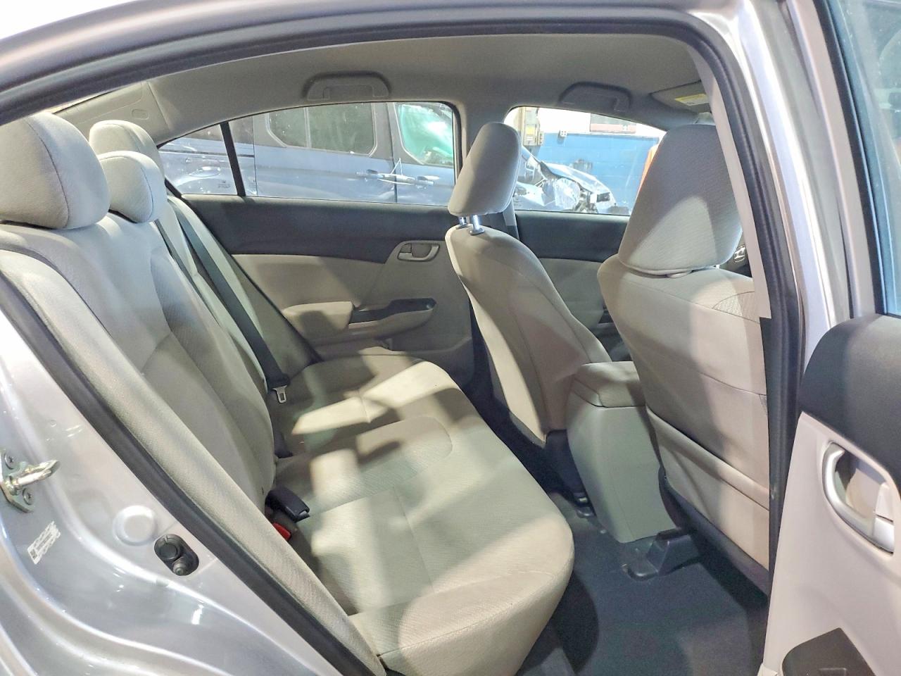 2013 Honda Civic Lx Silver vin: 19XFB2F50DE089312