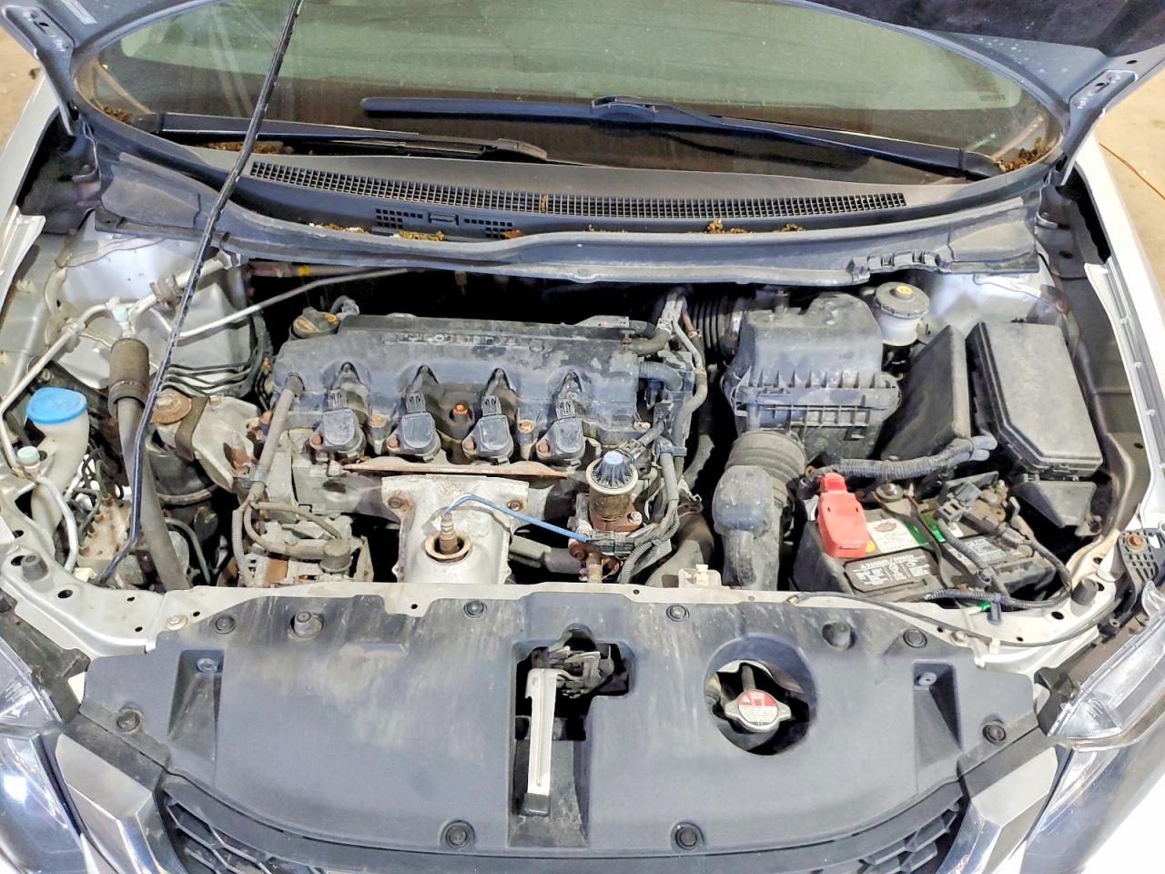2013 Honda Civic Lx Silver vin: 19XFB2F50DE089312