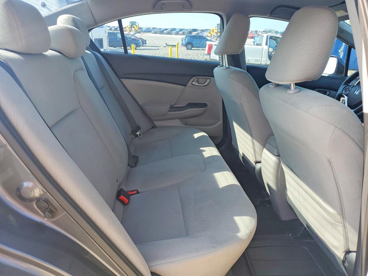 2013 Honda Civic Gray vin: 19XFB2F50DE094624
