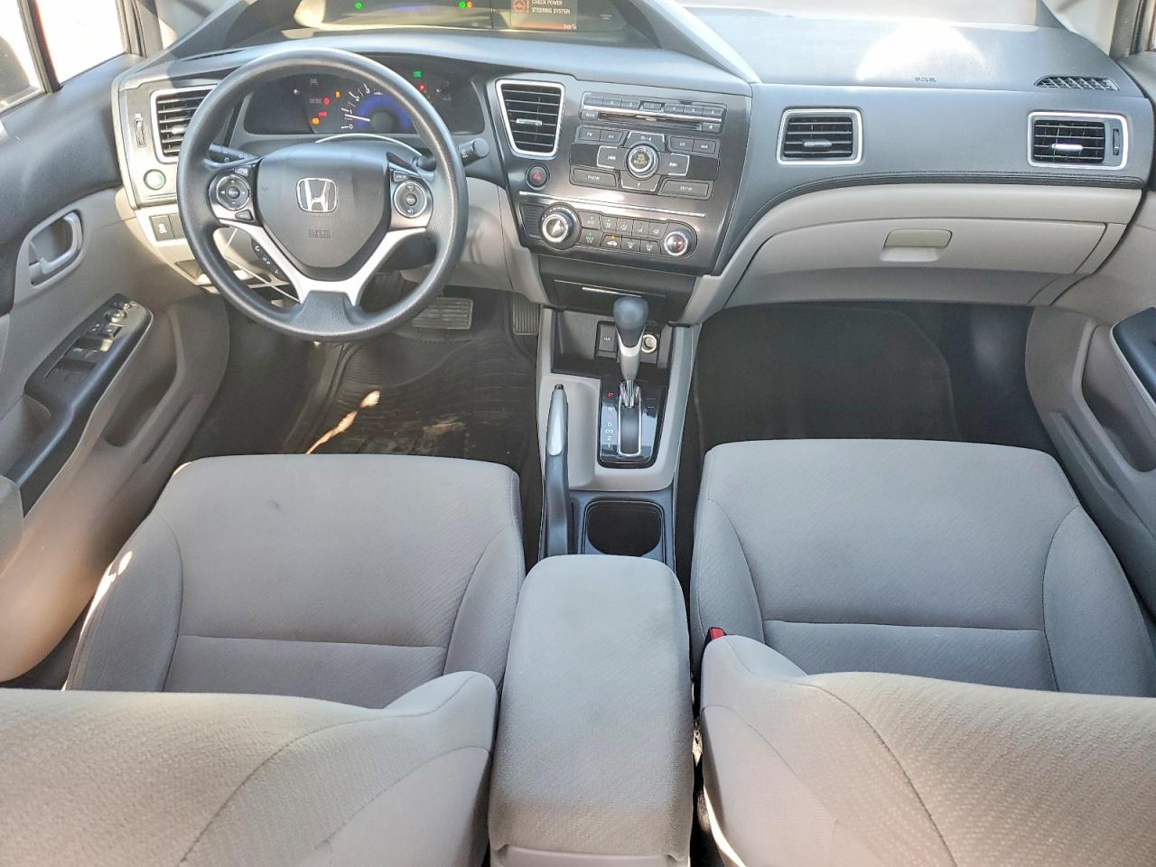 2013 Honda Civic Gray vin: 19XFB2F50DE094624