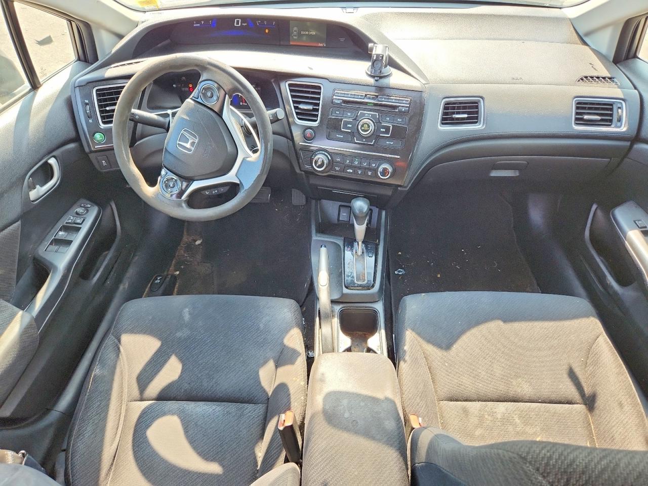 2013 Honda Civic Lx Gray vin: 19XFB2F50DE210940