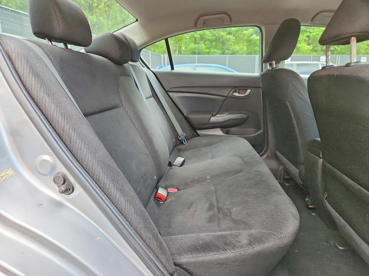 2013 Honda Civic Lx Silver vin: 19XFB2F50DE227513