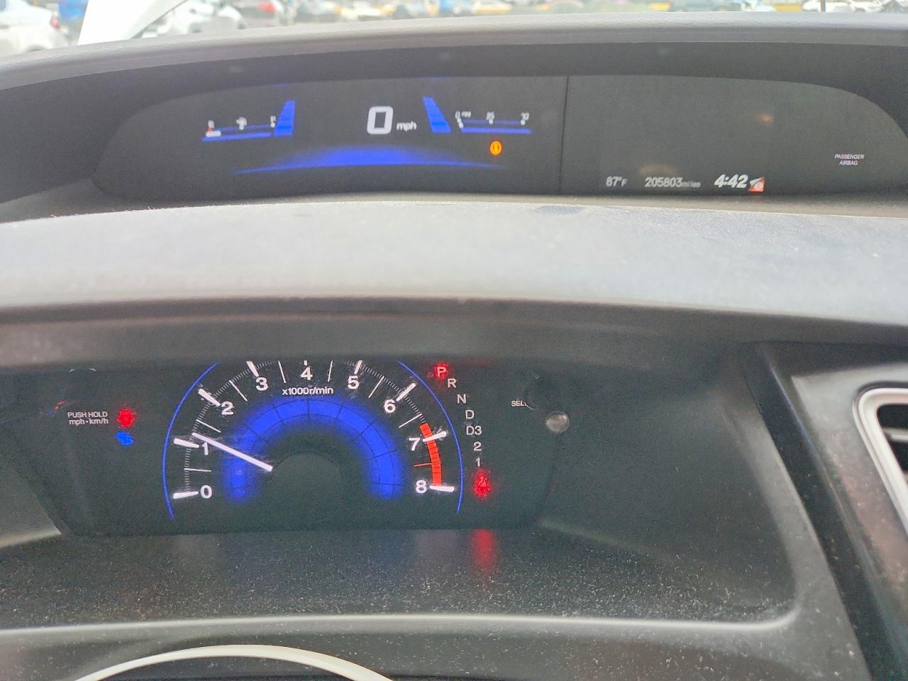 2013 Honda Civic Lx Silver vin: 19XFB2F50DE227513