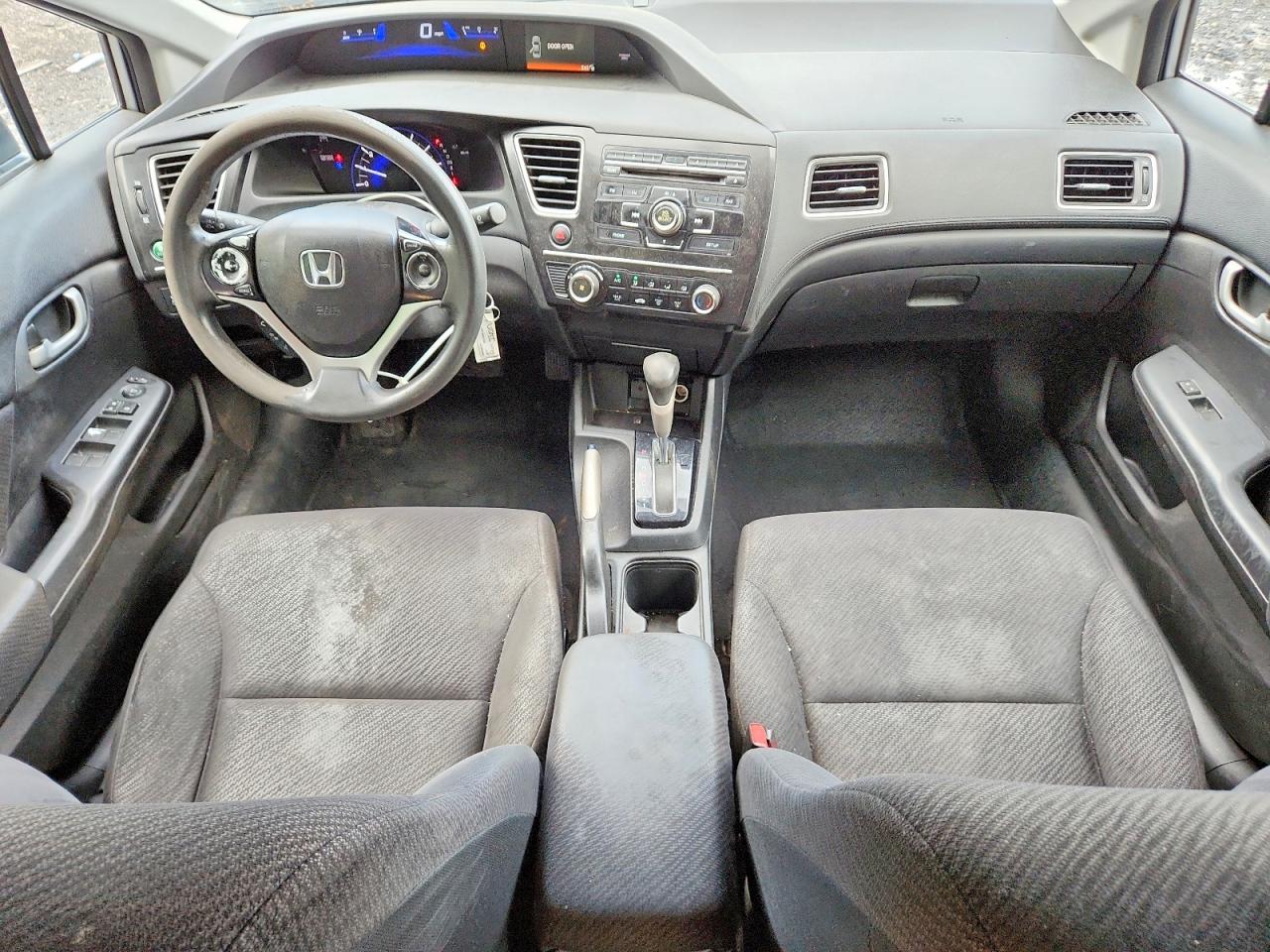 2013 Honda Civic Lx Silver vin: 19XFB2F50DE227513
