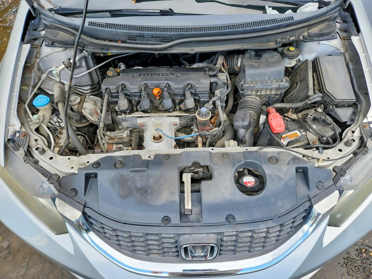 2013 Honda Civic Lx Silver vin: 19XFB2F50DE227513