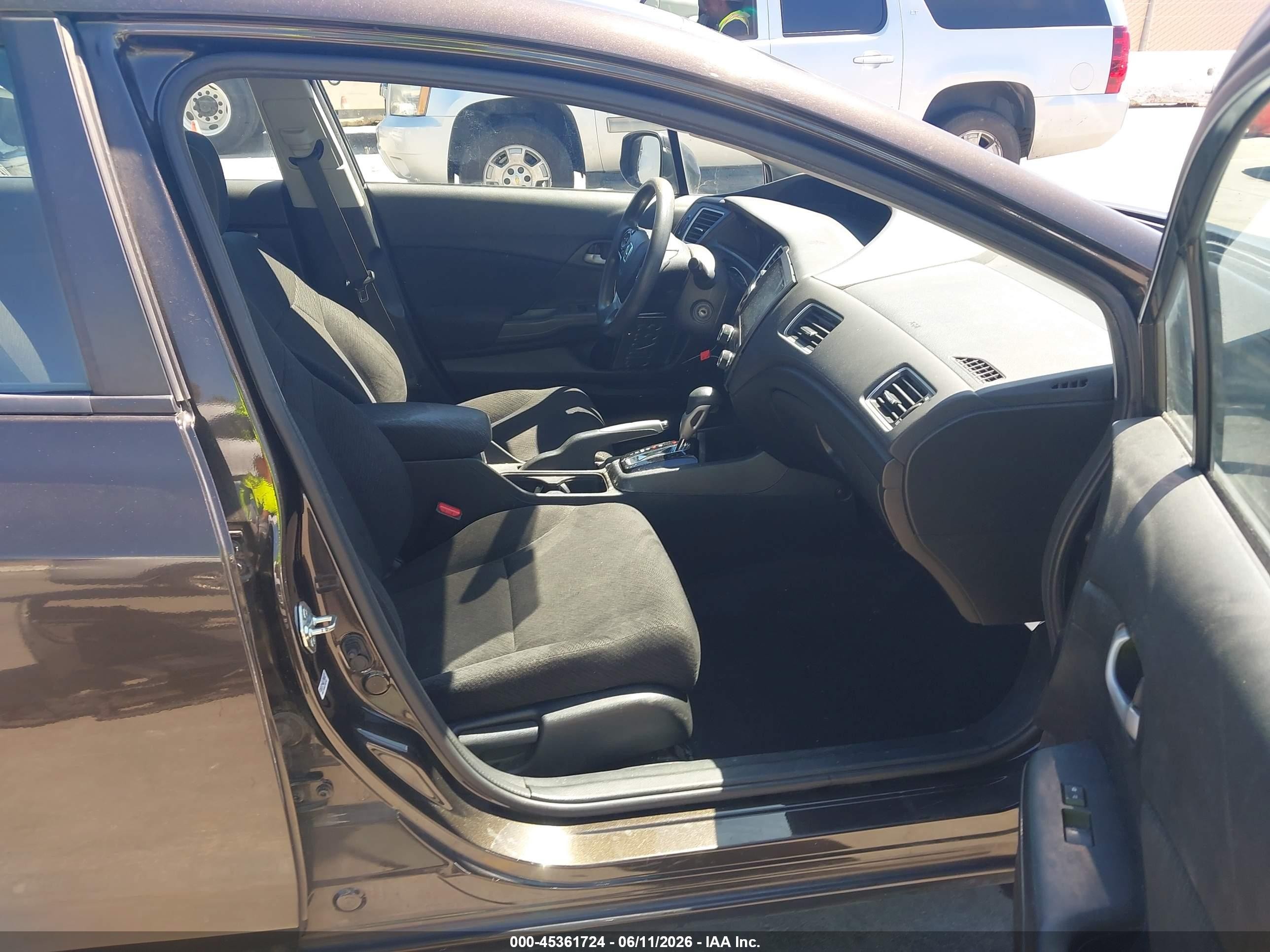 2013 Honda Civic Lx Коричневый vin: 19XFB2F50DE228015