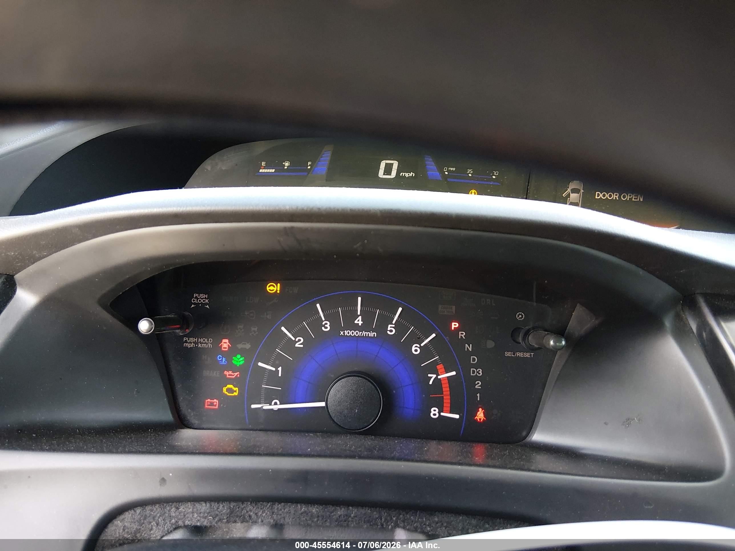 2013 Honda Civic Lx Gray vin: 19XFB2F50DE232016
