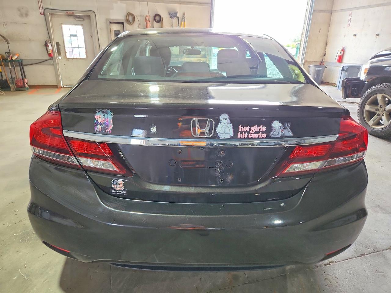 2013 Honda Civic Lx Угольный vin: 19XFB2F50DE242593