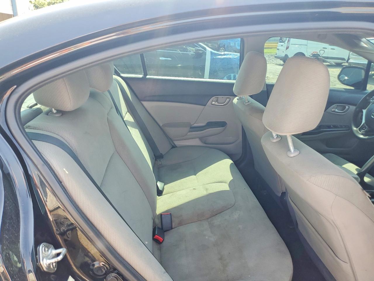 2013 Honda Civic Lx Black vin: 19XFB2F50DE257644