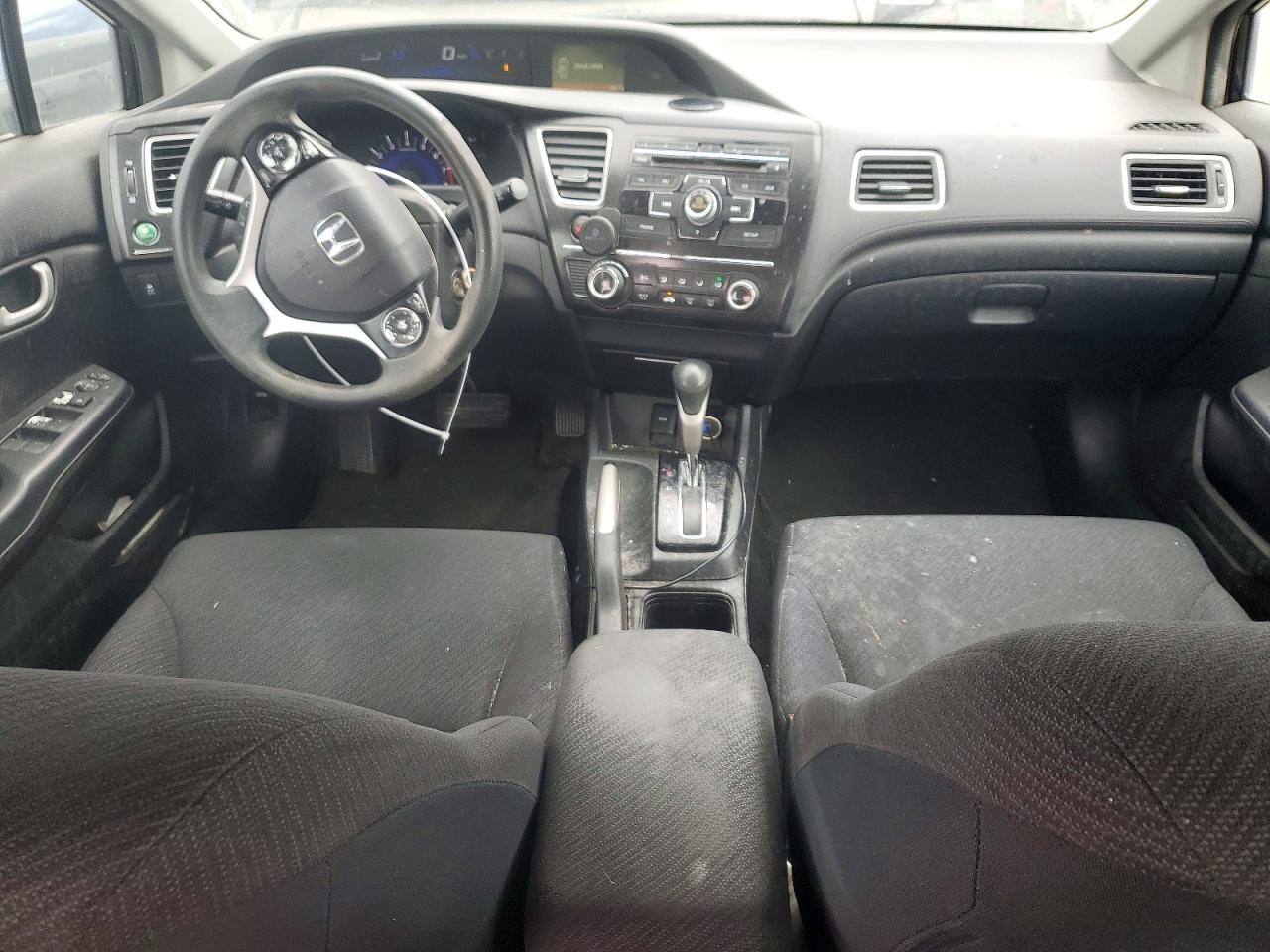 2013 Honda Civic Lx Black vin: 19XFB2F50DE263153