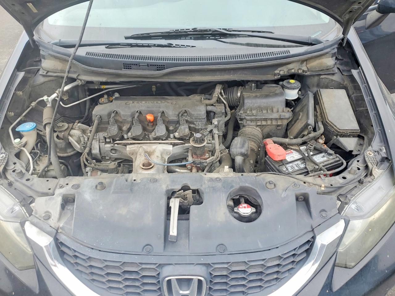 2013 Honda Civic Lx Black vin: 19XFB2F50DE263153