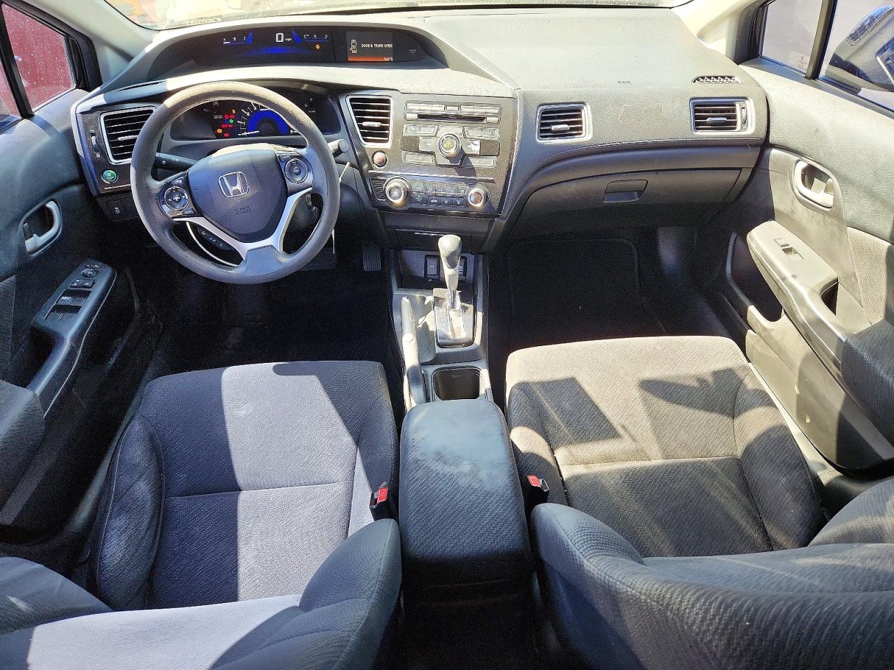 2013 Honda Civic Lx Black vin: 19XFB2F50DE295682