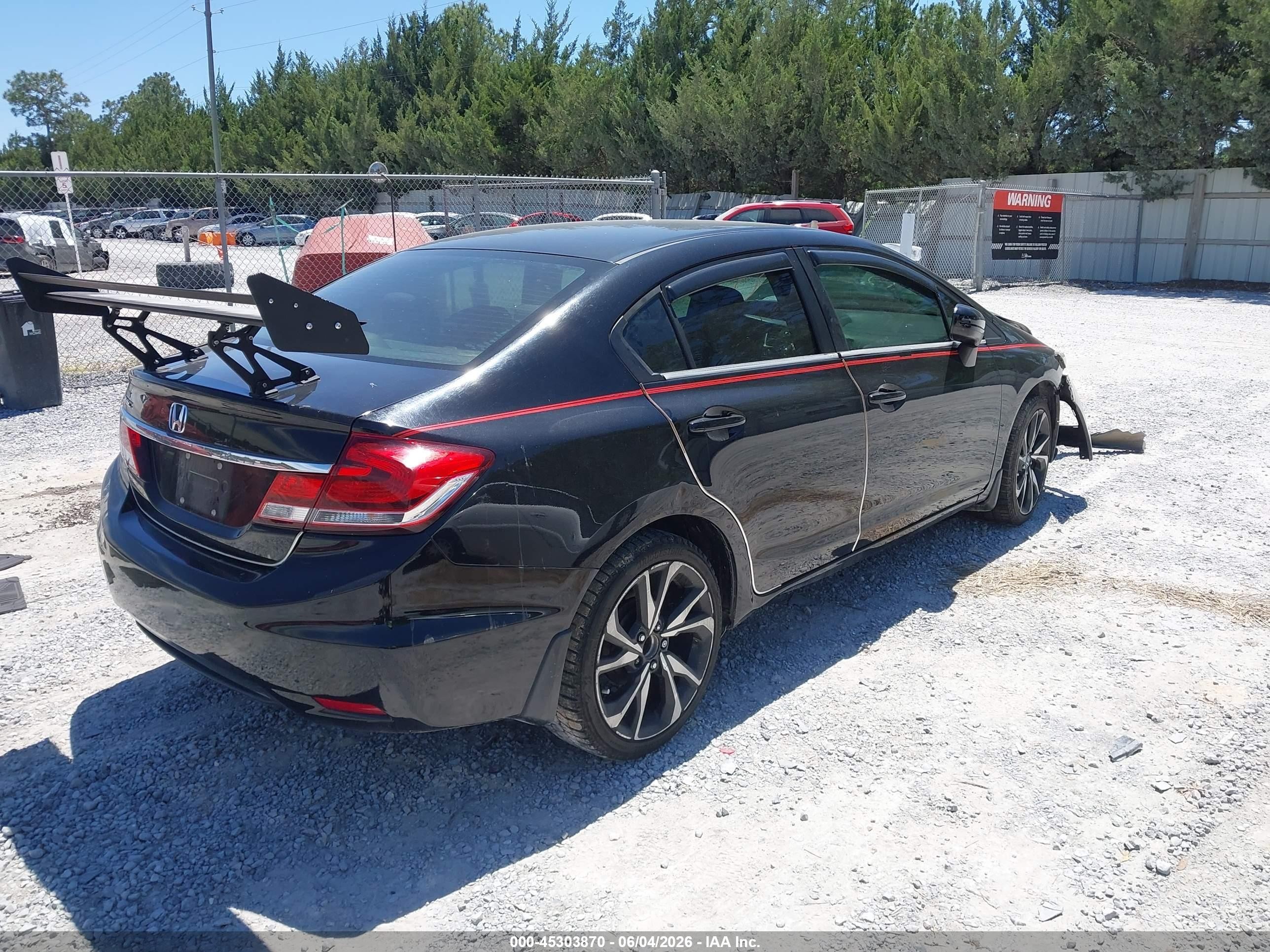 2014 Honda Civic Lx Black vin: 19XFB2F50EE000050