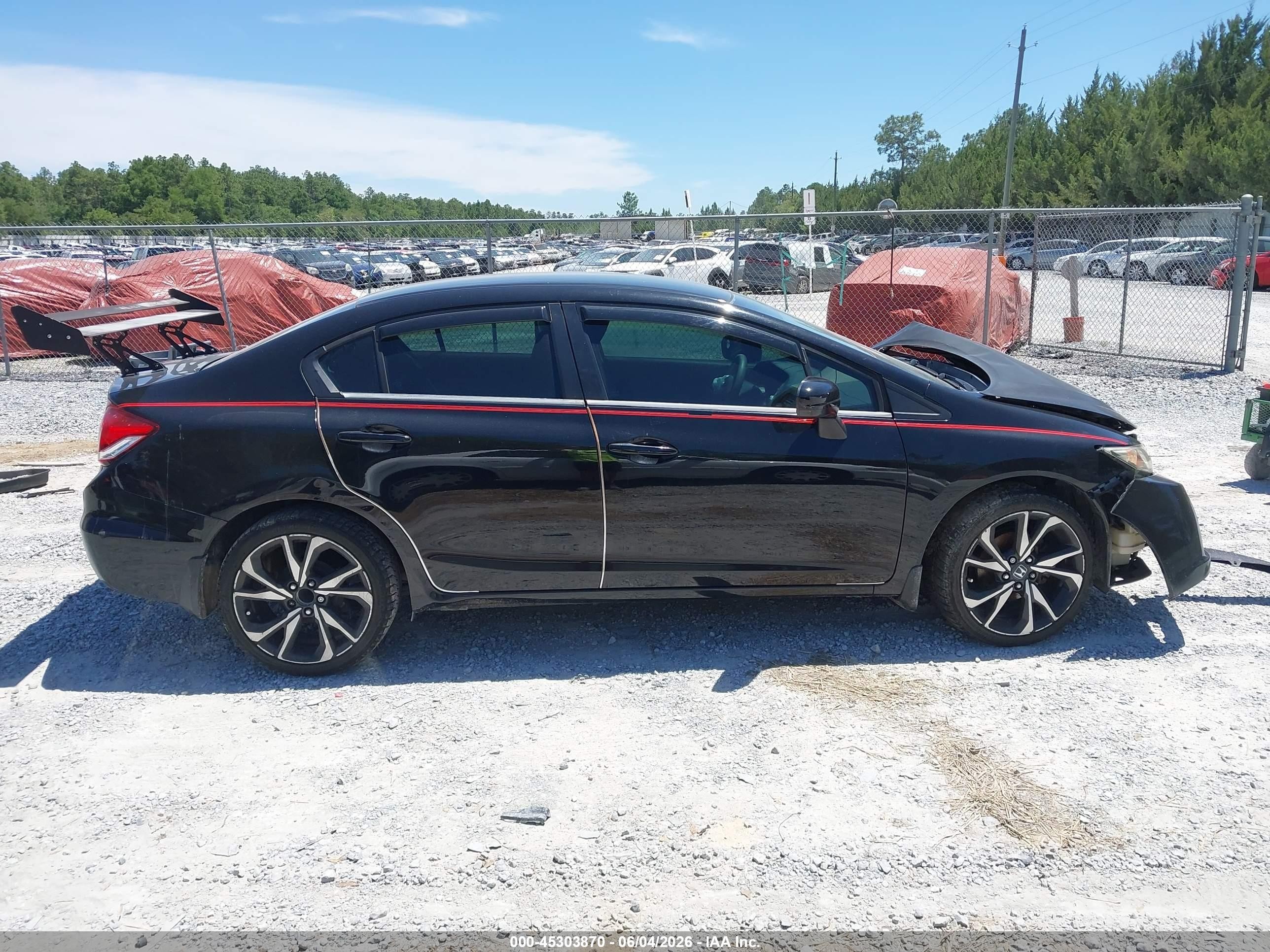 2014 Honda Civic Lx Black vin: 19XFB2F50EE000050