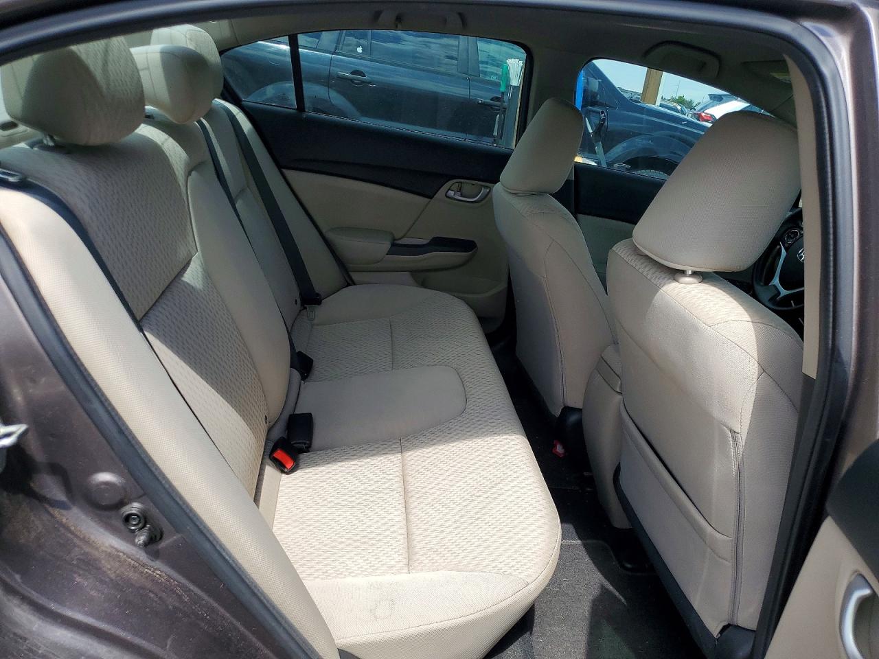 2014 Honda Civic Lx Серый vin: 19XFB2F50EE015616