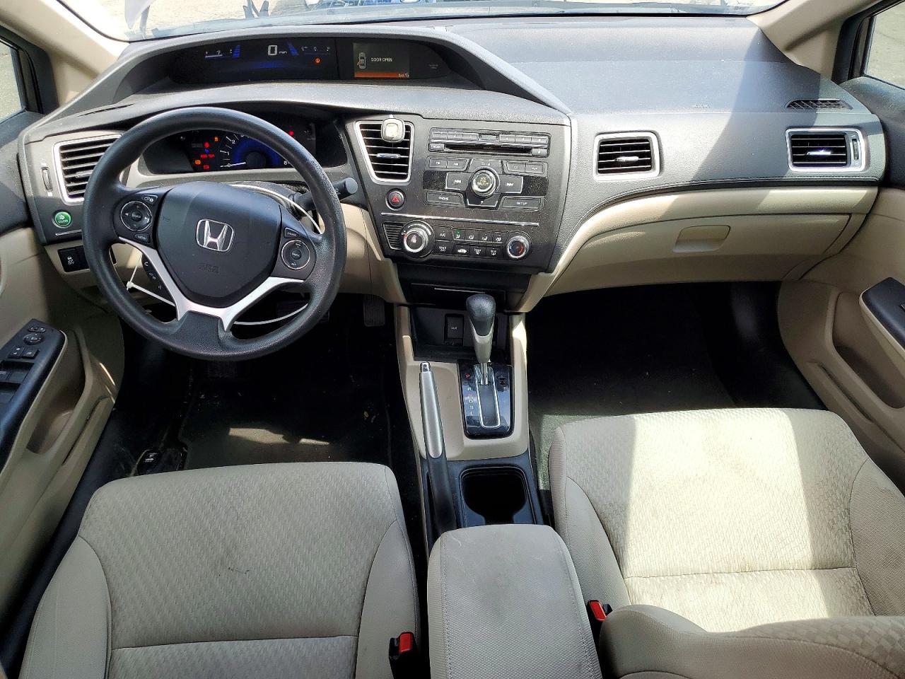 2014 Honda Civic Lx Серый vin: 19XFB2F50EE015616
