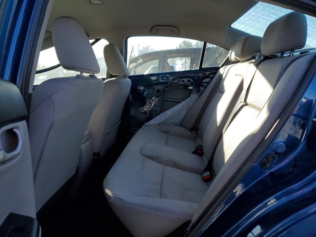 2014 Honda Civic Lx Blue vin: 19XFB2F50EE030648