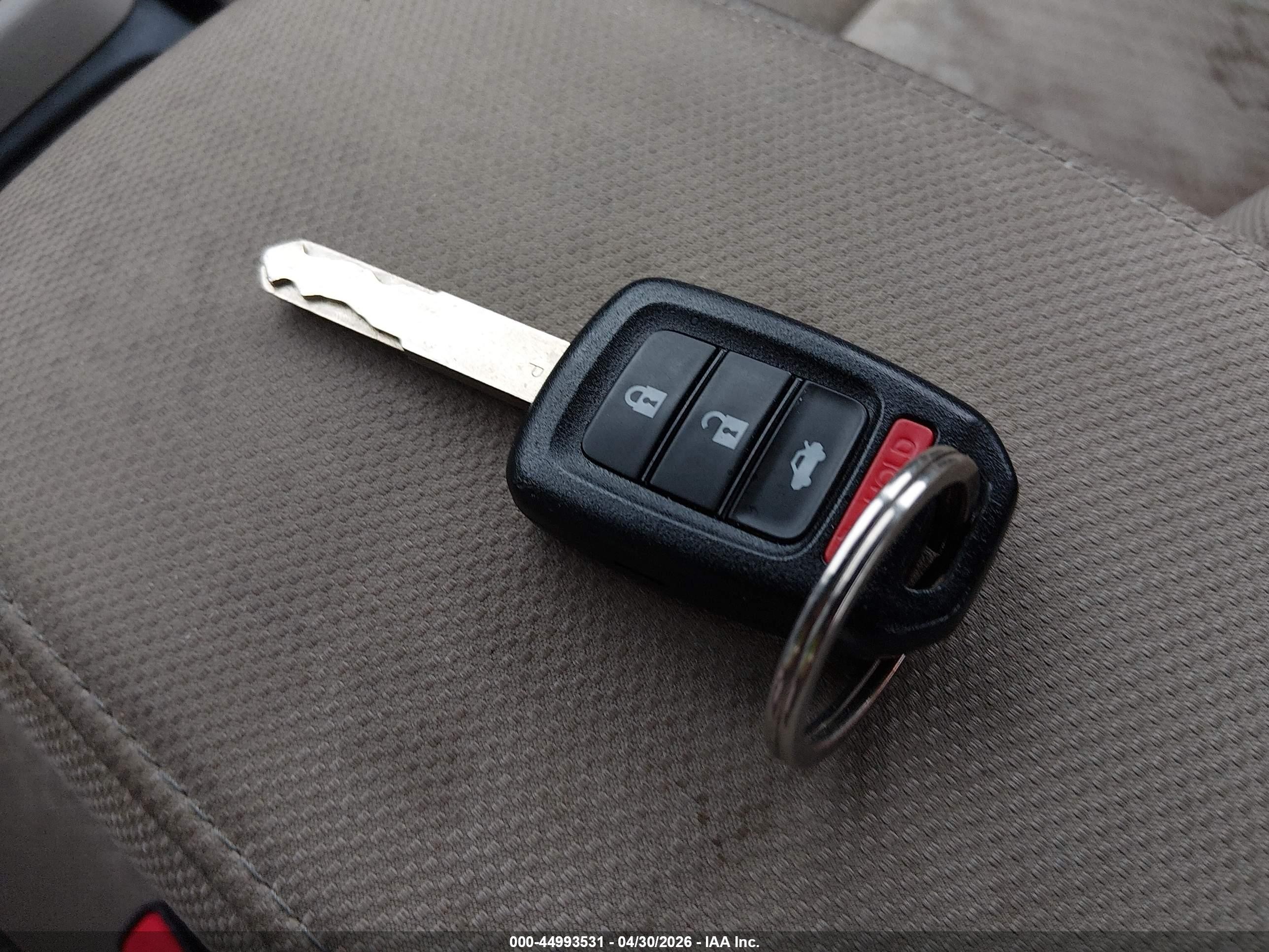 2014 Honda Civic Lx Red vin: 19XFB2F50EE068140